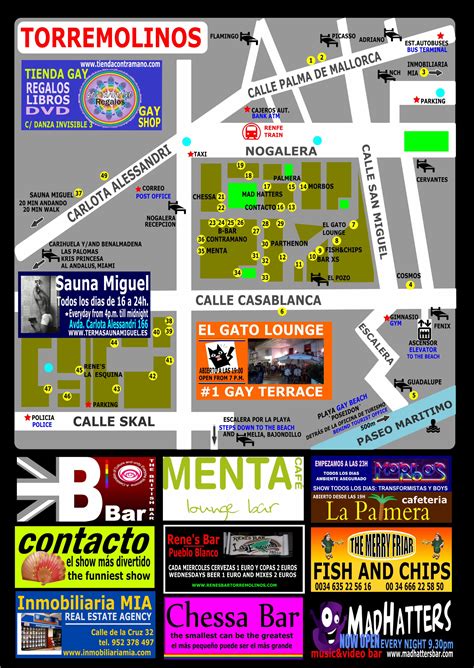 bares gay en torremolinos|torremolinos gay map.